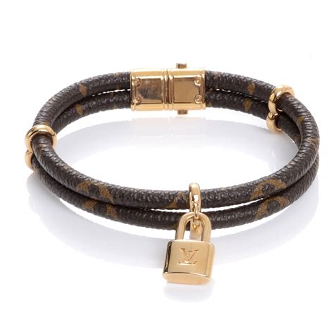 bracelet lv men|Louis Vuitton leather bracelet men's.